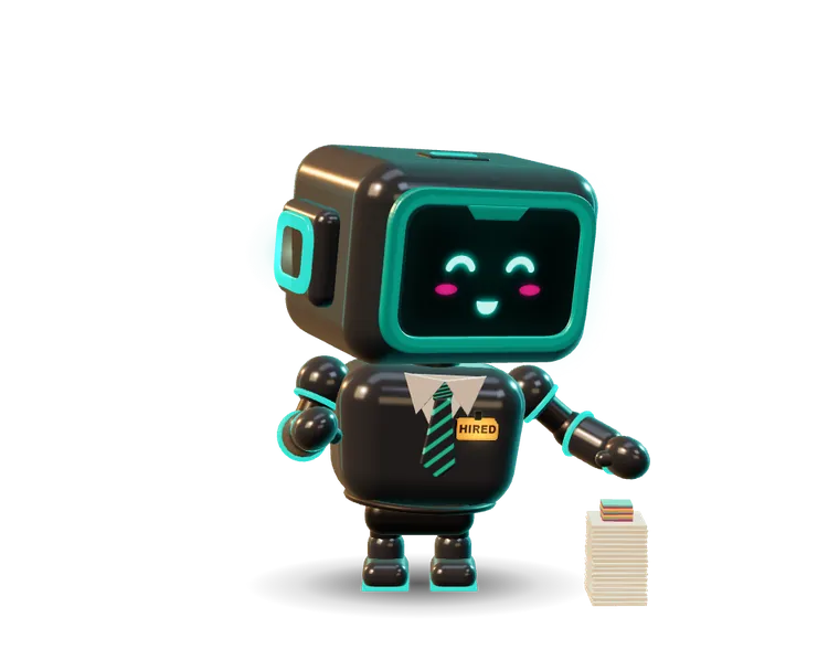 Jarvis buried under a pile of sticky notes and paper, which sorts itself into one neat stack
